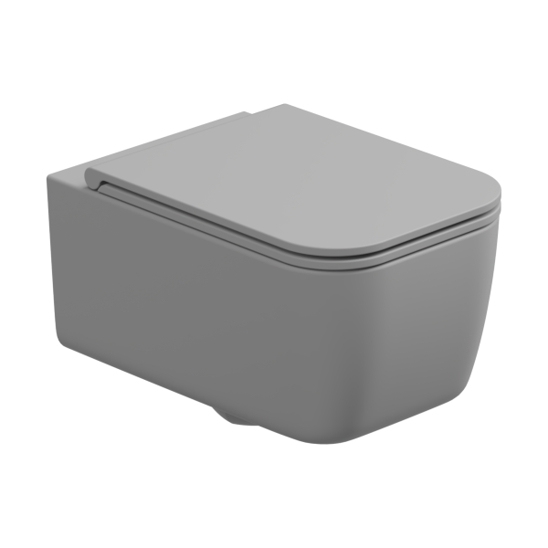 Чаша подвесного унитаза GSG Ceramic Design Brio BRWCSO033, Perla Matt