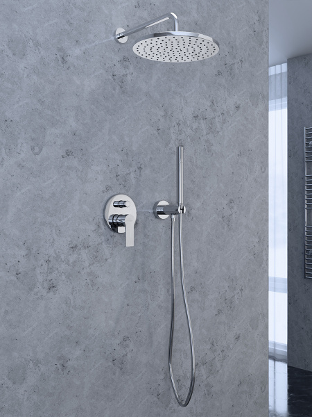 Верхний душ с шарнирным соединением 30 см Mariani B00STA0130