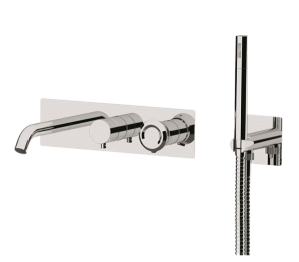 Смеситель для ванны Remer Element ET53D2WB