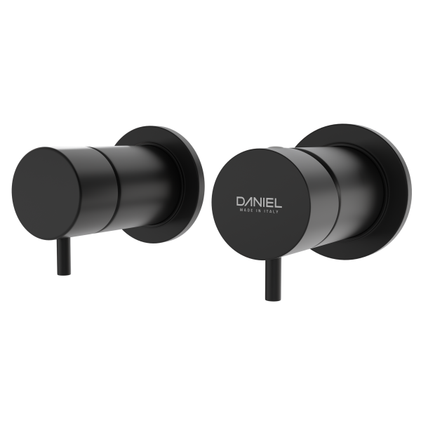 Смеситель для душа Daniel Tokyo TK62515, чёрный матовый