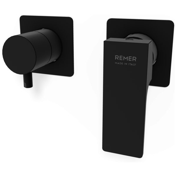 Смеситель для душа Remer Absolute AU92ZPWBNO, черный матовый