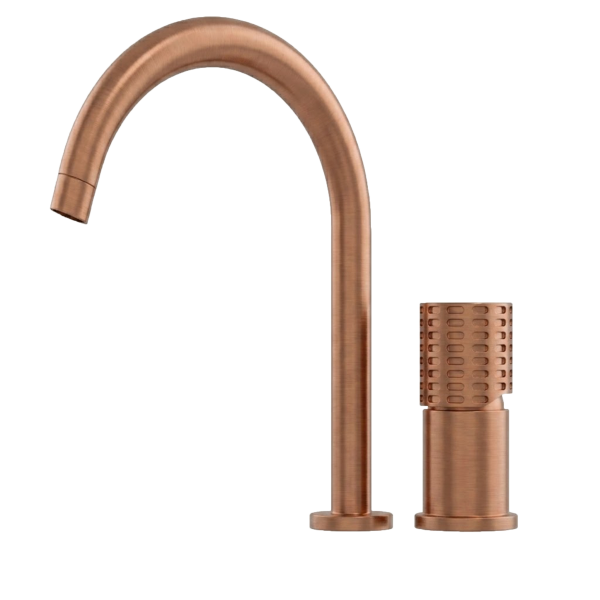 Смеситель для раковины Remer Celebrity CEC57LRP, медь брашированная