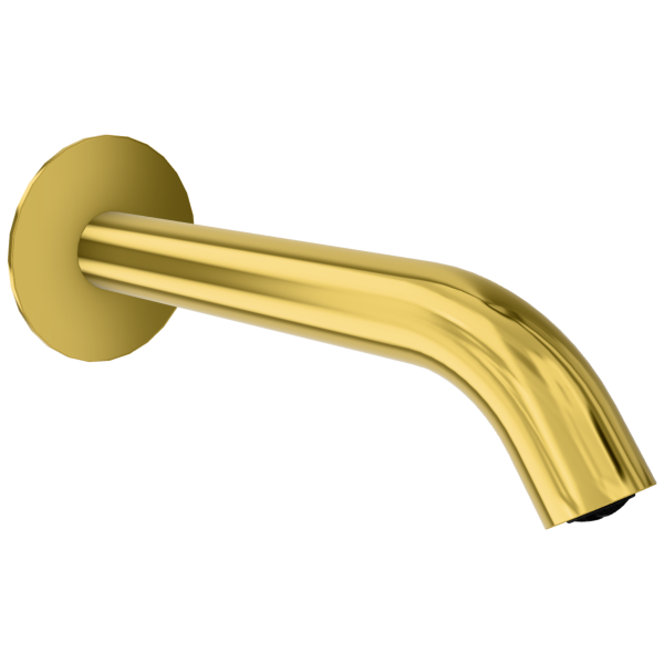 Излив настенный 16 см Remer X Style 91X70DO, золото глянцевое