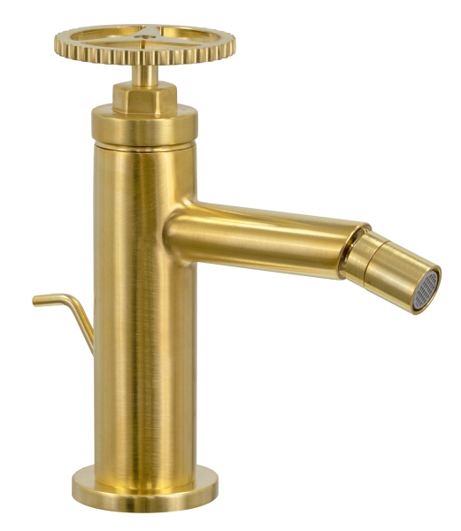 Смеситель для биде Remer Chrono CH20BG, золото брашированное