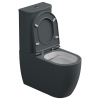 Чаша напольного унитаза биколор GSG Ceramic Design Like LKMBLBI000/028P, White/Ebano Matt