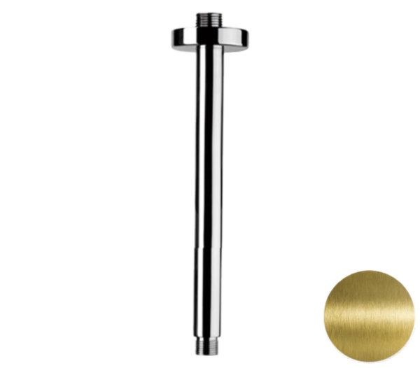 Кронштейн потолочный для верхнего душа 30 см Remer 347N30VO, состаренная латунь