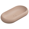 Раковина накладная 80x42 см GSG Ceramic Design Petra PELAV80032, Cipria Matt