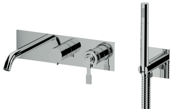 Смеситель для ванны Remer Atelier AL53D2WB