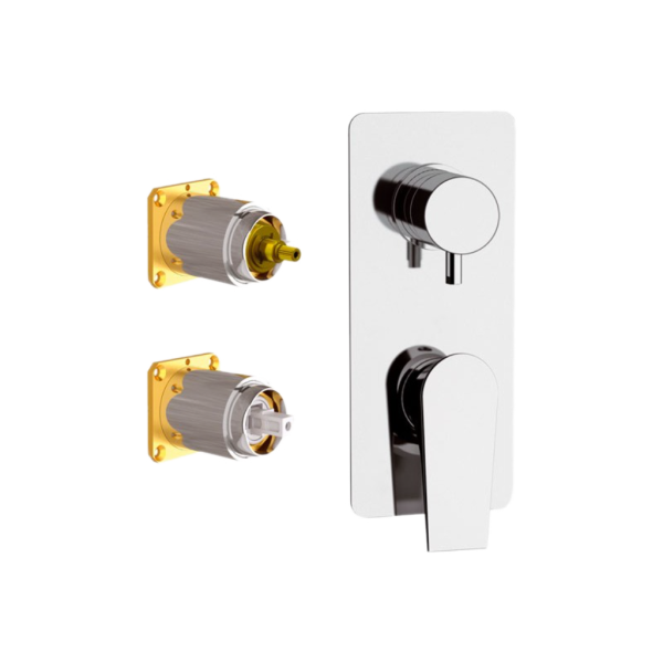 Смеситель для душа Daniel Diva DV612D3KBCR