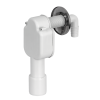Сифон для подключения стиральной машины 1", PP, OMP Tea 2107.192.8