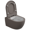 Чаша подвесного унитаза биколор GSG Ceramic Design Like LKWCSOBI000/029, White/Tortora Matt