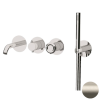 Смеситель для ванны Remer Element ET53D2PWBXV, сталь