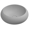 Раковина накладная 42 см GSG Ceramic Design Petra PELAV42033, Perla Matt