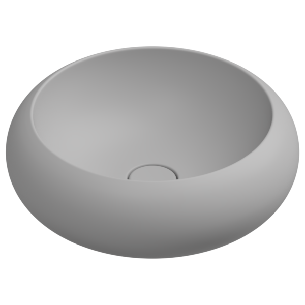 Раковина накладная 42 см GSG Ceramic Design Petra PELAV42033, Perla Matt