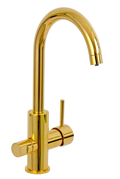 Cмеситель для кухни Remer X Style N792DWDO, золото глянцевое