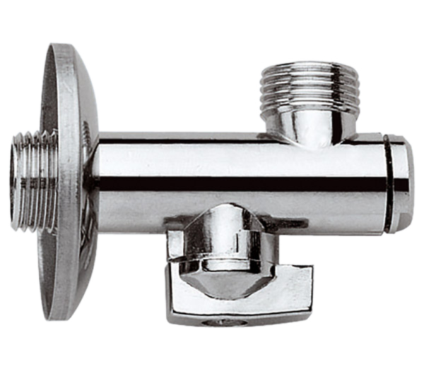Запорный вентиль с фильтром 1/2*1/2 Remer 1231212