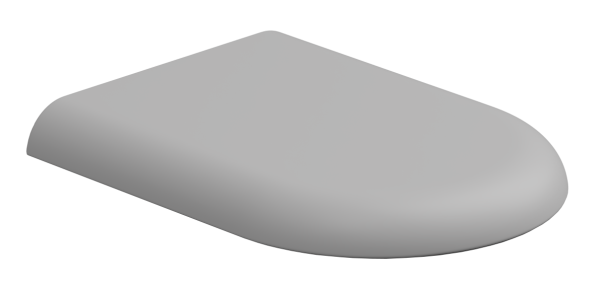 Крышка с сиденьем для подвесного унитаза с микролифтом GSG Ceramic Design Petra PECOPRTICR033, Perla Matt