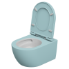 Чаша подвесного унитаза биколор со смывом Eco Clean (торнадо) GSG Ceramic Design Like LKWCSOECBI000/037, White/Ice Matt
