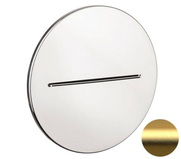 Излив настенный Remer 359XTBG, золото брашированное