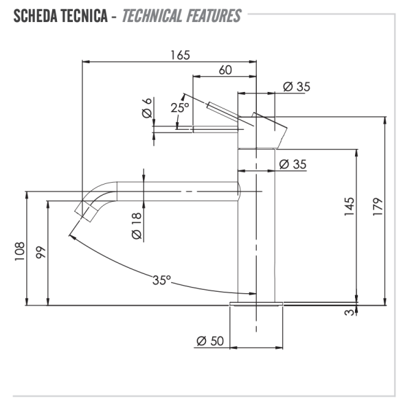 Смеситель для раковины Remer X Style X12ADO, золото глянцевое