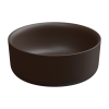 Раковина накладная 42 см GSG Ceramic Design Hit! HILAVRO42035, Cacao Matt