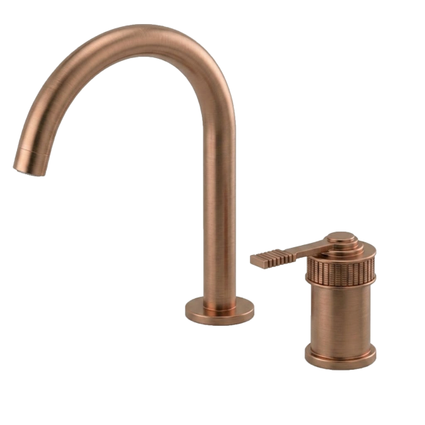 Смеситель для раковины Remer Atelier AL57CU, медь брашированная PVD