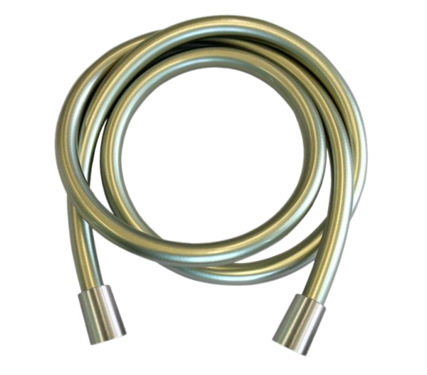 Шланг для душа ПВХ 120 см Remer 332CN2G120NPO, никель матовый брашированный