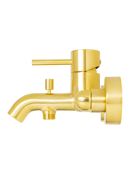 Смеситель для ванны Mariani Next B22212NS, золото брашированное