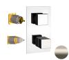 Смеситель термостатический для душа Remer Q-Elegance QT93KBXV, сталь
