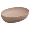 Раковина накладная 55x42 см GSG Ceramic Design Easy EALAVOV55032, Cipria Matt