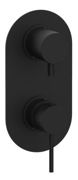 Смеситель для душа Remer X Style X92KBNO, чёрный матовый