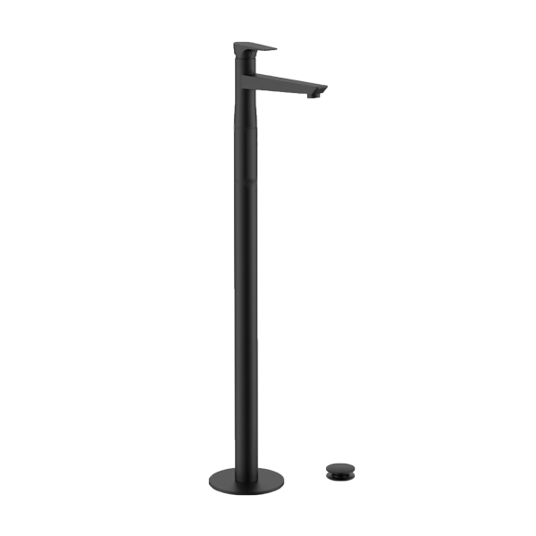 Смеситель для раковины Daniel Diva DV68815, чёрный матовый