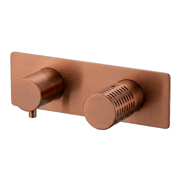 Смеситель для душа Remer Celebrity CEC92ZWBCU, медь брашированная PVD