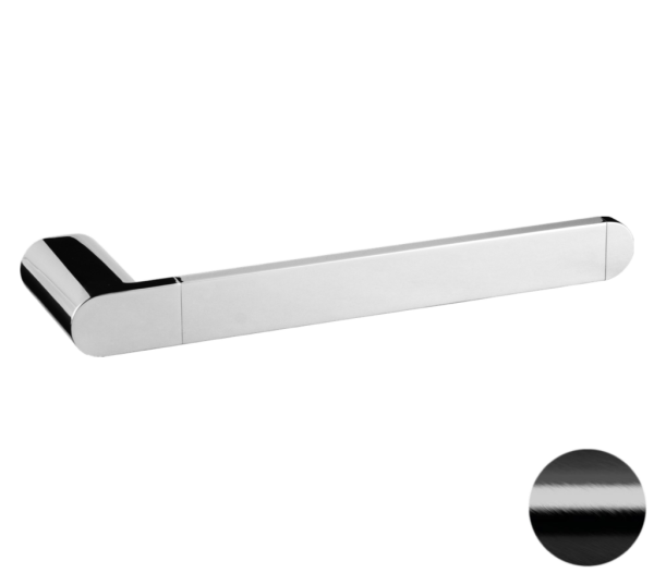 Полотенцедержатель Remer Lounge LN44CFP, черный брашированный хром