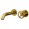 Смеситель для раковины Remer Chrono CH15PLWBDO, золото глянцевое