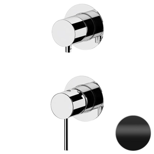 Смеситель для душа Remer X Style X92PWBNO, черный матовый