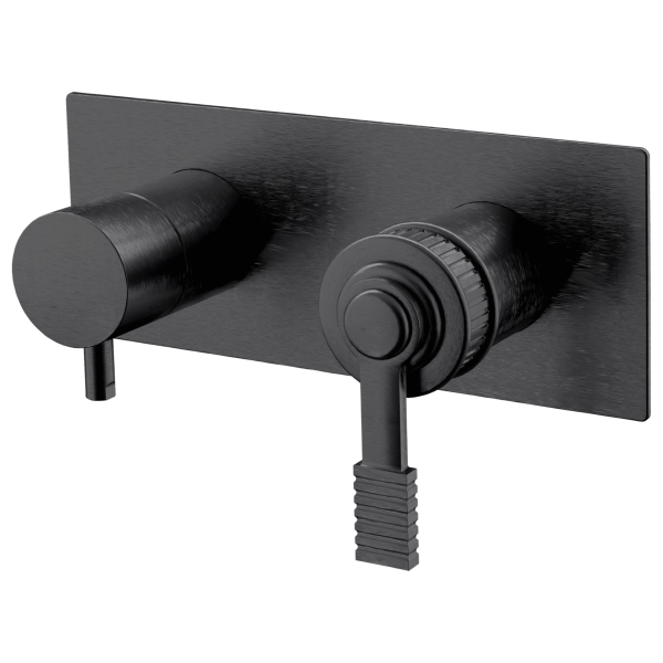 Смеситель для душа Remer Atelier AL93ZWBCFP, черный брашированный хром