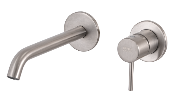 Смеситель для раковины Remer X Style X15PWBXV, сталь