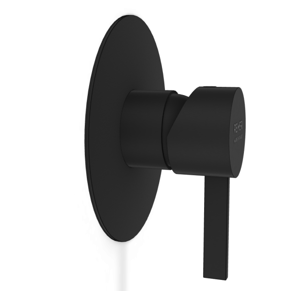 Смеситель для душа Remer Metrica MC30LNO, черный матовый