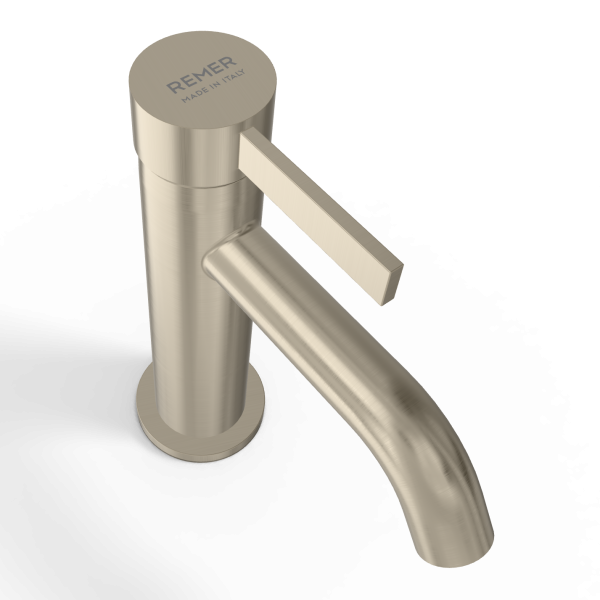 Смеситель для раковины Remer Metrica MC12XV, сталь