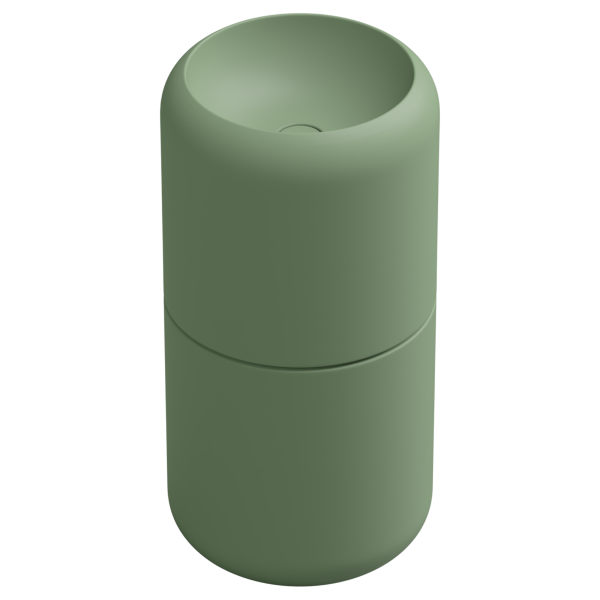 Раковина напольная 42 см GSG Ceramic Design Petra PELAVCOLFS031, Salvia Matt