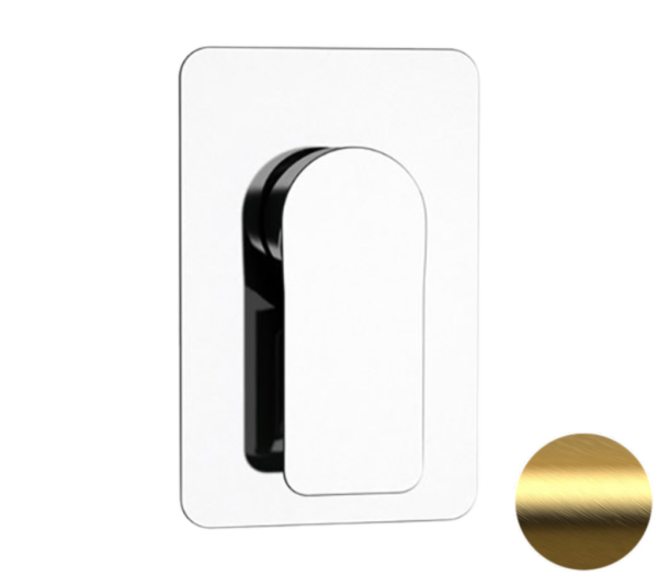 Смеситель для душа Remer Infinity I30BG, золото брашированное