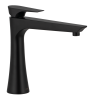 Смеситель для раковины Daniel Diva DV607B15, чёрный матовый