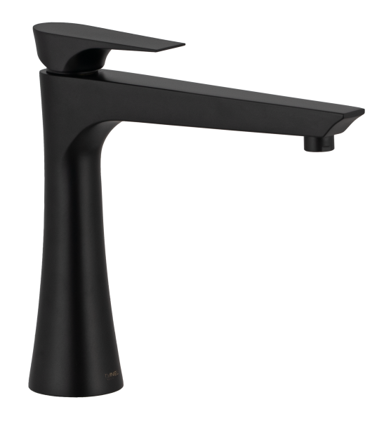 Смеситель для раковины Daniel Diva DV607B15, чёрный матовый