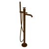 Смеситель для ванны Remer Chrono CH08BR, бронза масляная