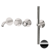 Смеситель для ванны Remer Element ET53D2PWBCFP, черный брашированный хром