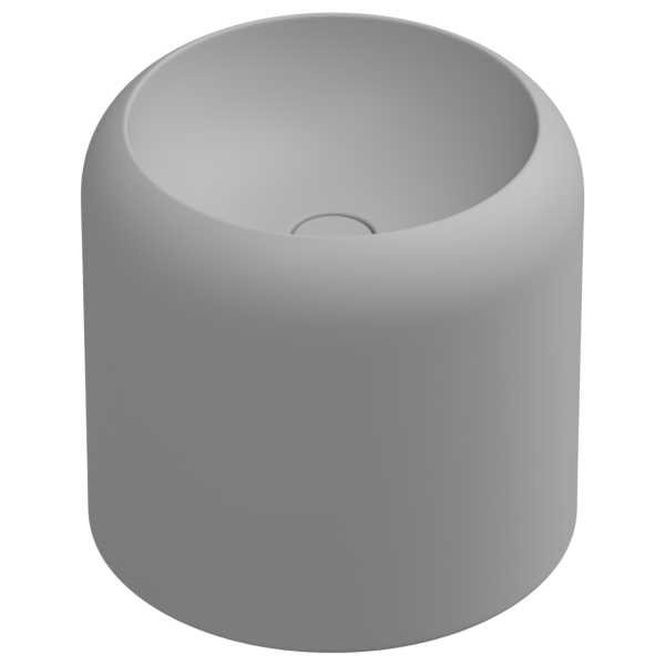 Раковина накладная 42 см GSG Ceramic Design Petra PELAVSECOLFS033, Perla Matt