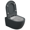 Чаша подвесного унитаза биколор GSG Ceramic Design Like LKWCSOBI000/028, White/Ebano Matt