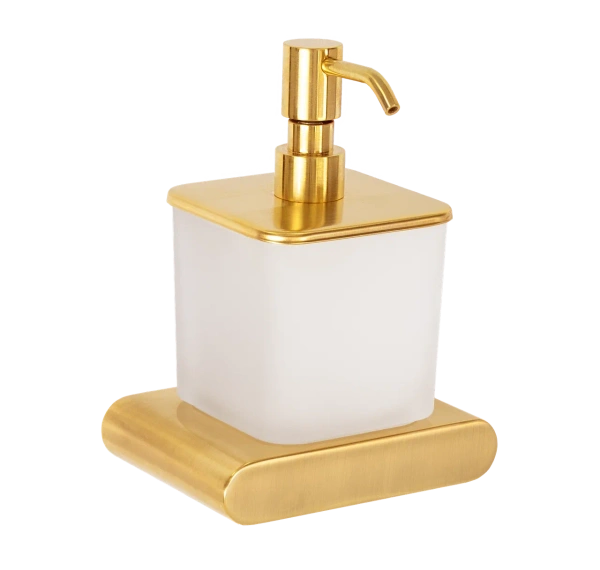 Дозатор Remer Lounge LN13BG, золото брашированное