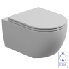 Чаша подвесного унитаза со смывом Smart Clean GSG Ceramic Design Like LKWCSO001, белый матовый